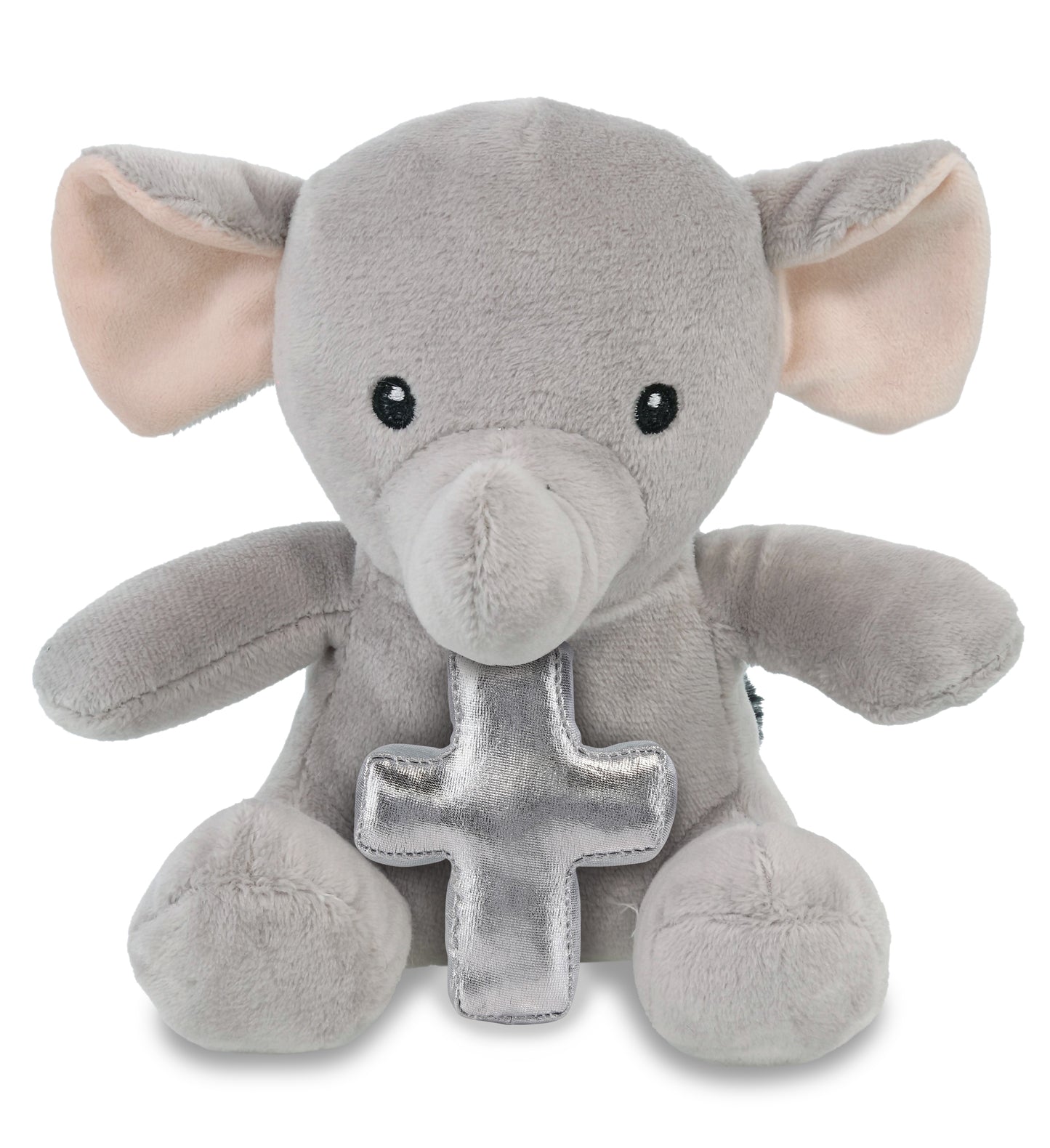 PLUSH CROSS - 6" PLUSH - ELEPHANT