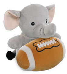 6" PLUSH - ELEPHANT WITH FOOTBALL PLUSH
