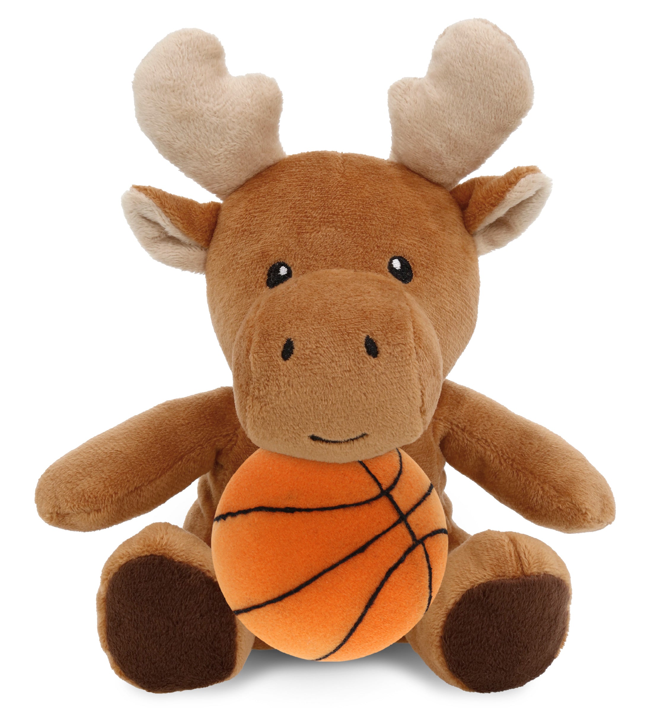 PLUSH BASKETBALL - 6" PLUSH - MOOSE
