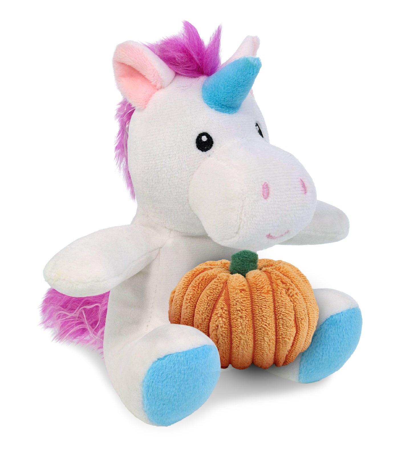 PLUSH PUMPKIN - 6" PLUSH - UNICORN