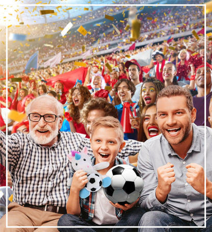 6" PLUSH - UNICORN WITH SOCCER PLUSH