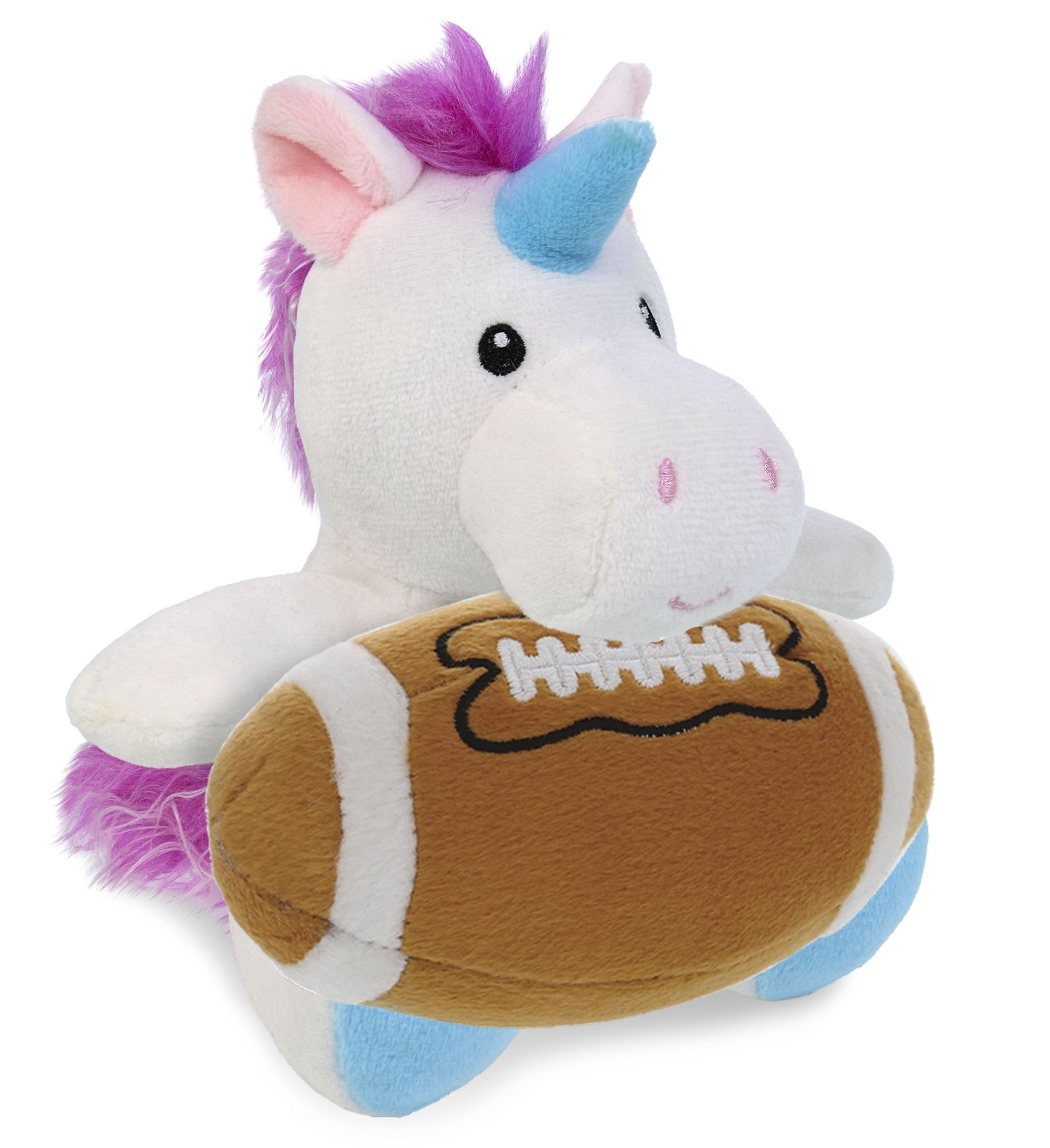 6" PLUSH - UNICORN WITH FOOTBALL PLUSH