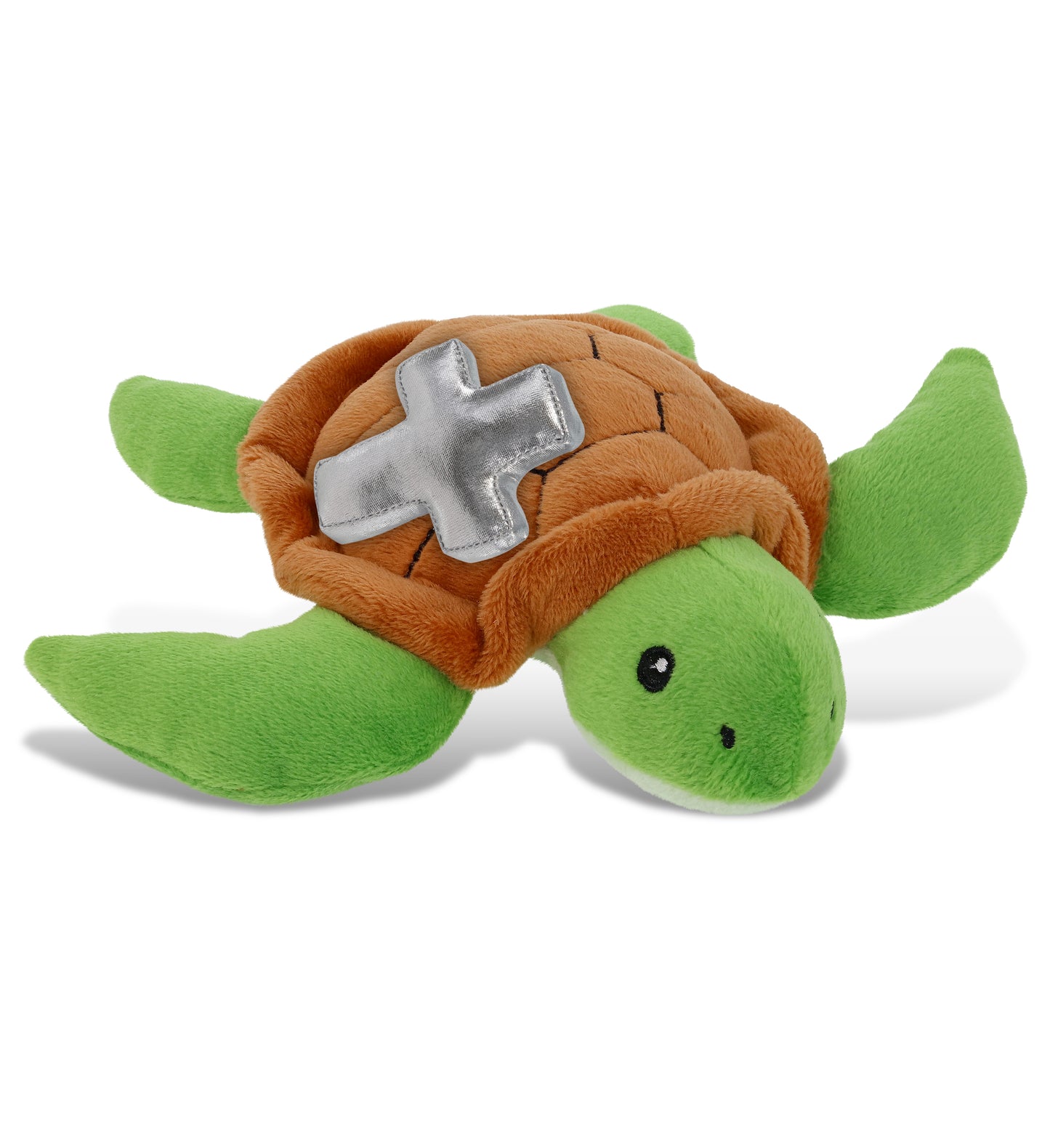 PLUSH CROSS - 6" PLUSH - SEA TURTLE