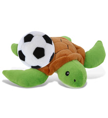 6" PLUSH - SEA TURTLE WITH SOCCER PLUSH