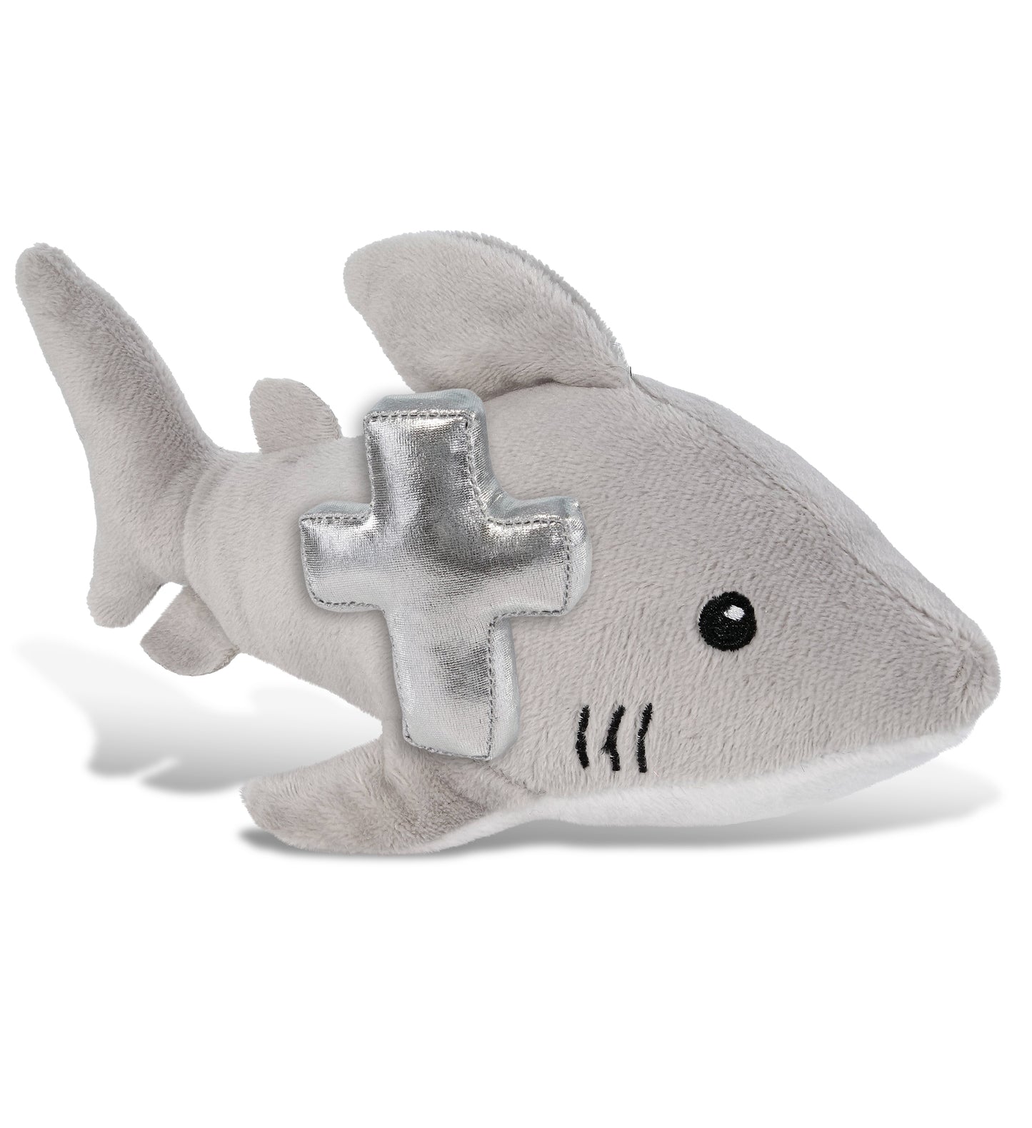 PLUSH CROSS - 6" PLUSH - SHARK