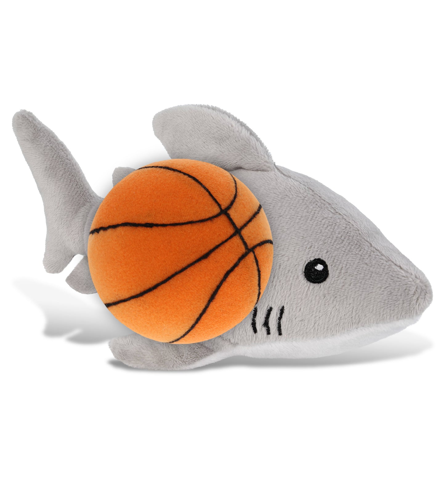 PLUSH BASKETBALL - 6" PLUSH - SHARK