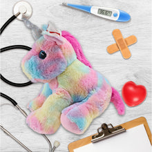 SUPER-SOFT PLUSH - FLOPPY RAINBOW UNICORN NURSE