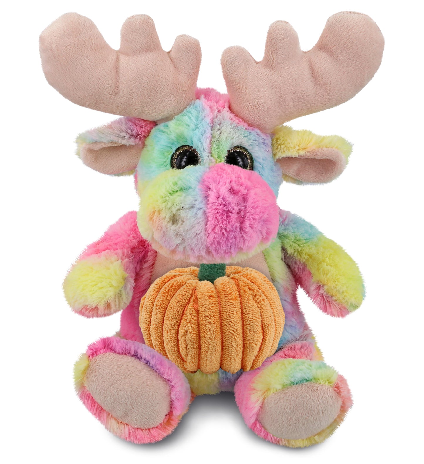 PLUSH PUMPKIN - SUPER-SOFT PLUSH - RAINBOW MOOSE 9"