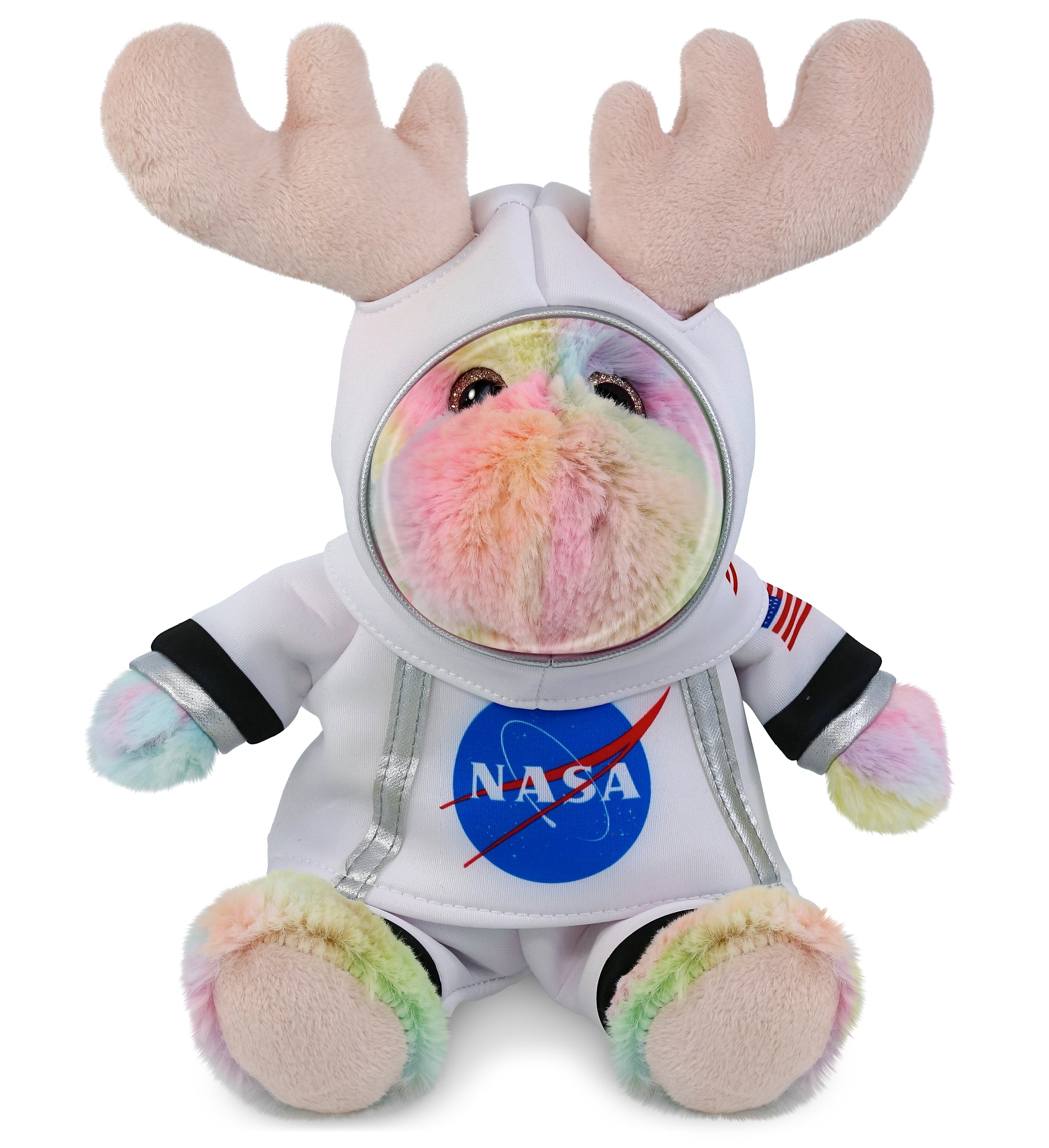PLUSH ASTRONAUT - SUPER-SOFT PLUSH - RAINBOW MOOSE 9"