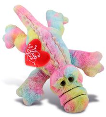 PLUSH I LOVE YOU RED HEART - SUPER-SOFT PLUSH - RAINBOW ALLIGATOR LARGE 17"