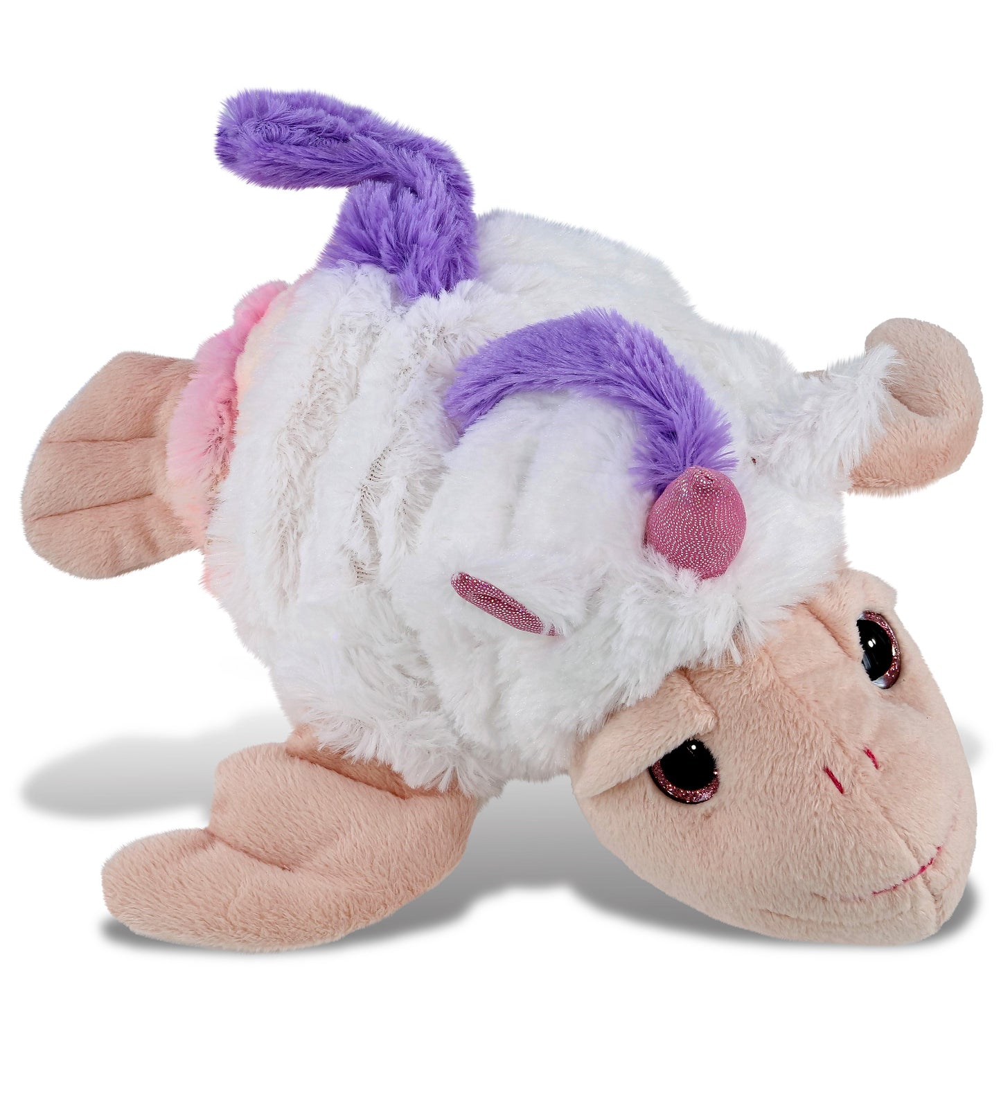 PLUSH UNICORN - SUPER-SOFT PLUSH - RAINBOW PINK SEA TURTLE 10"