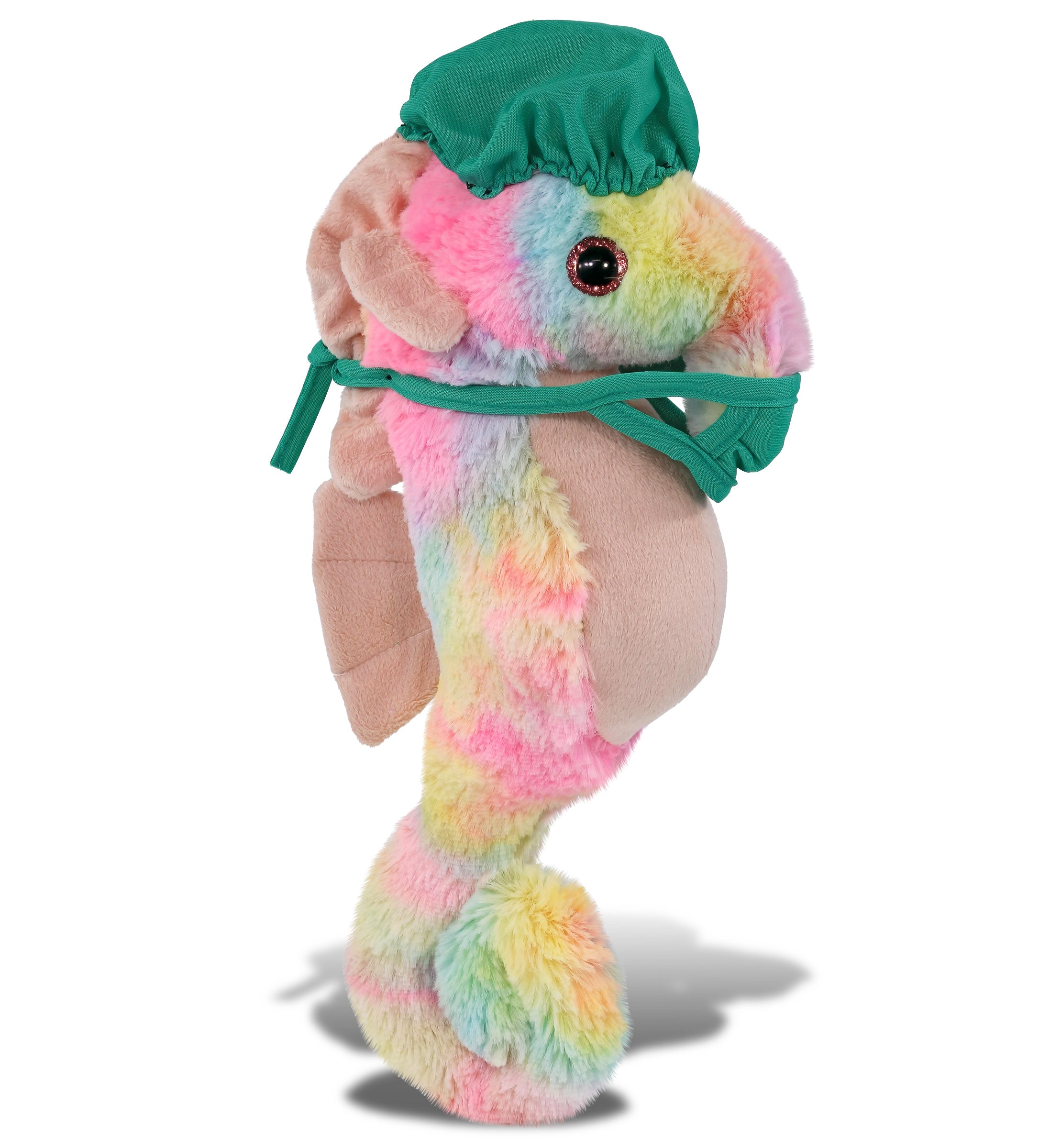 PLUSH DOCTOR - SUPER-SOFT PLUSH - RAINBOW SEAHORSE 15"
