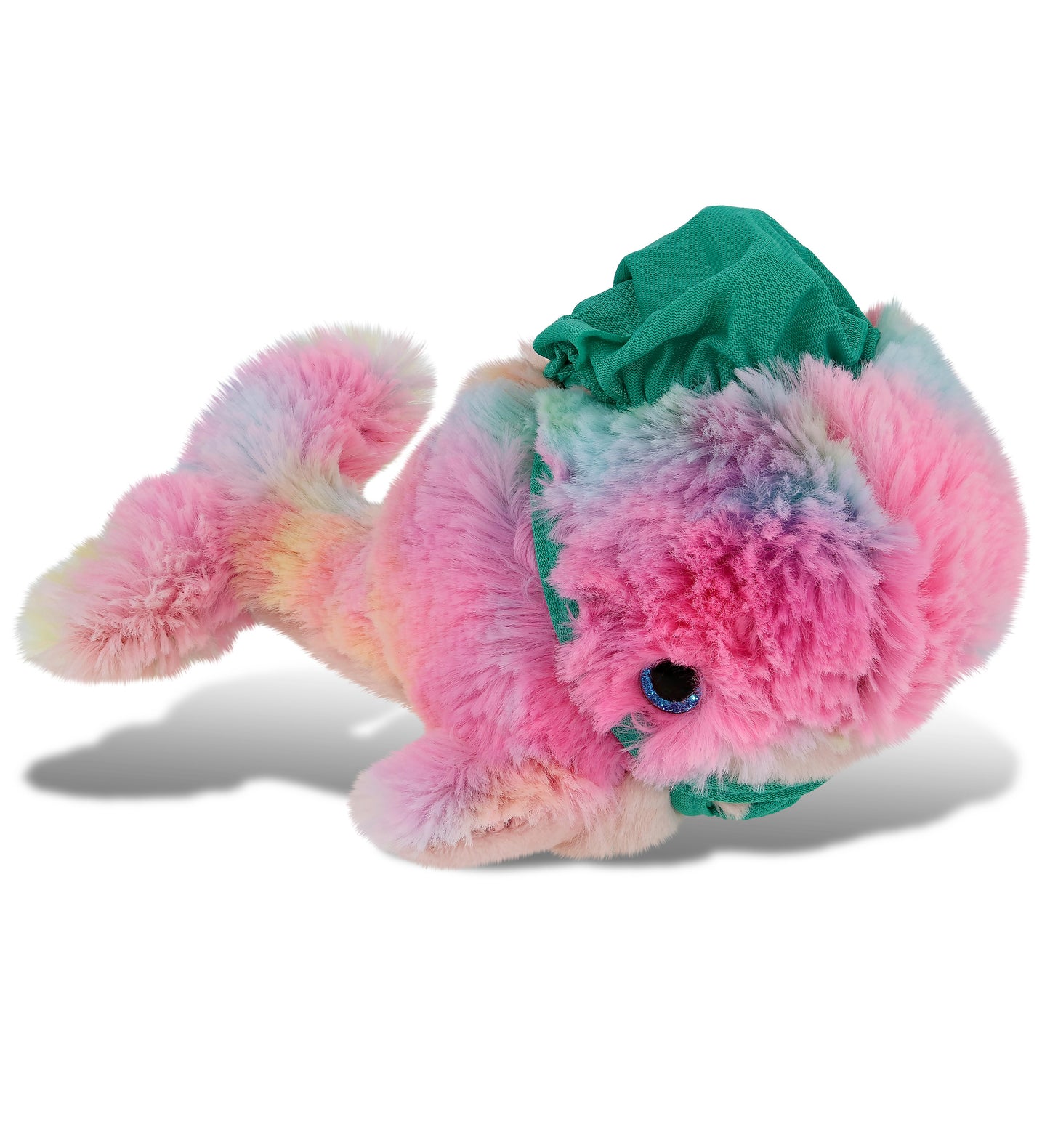 PLUSH DOCTOR - SUPER-SOFT PLUSH - RAINBOW WHALE SMALL 7"