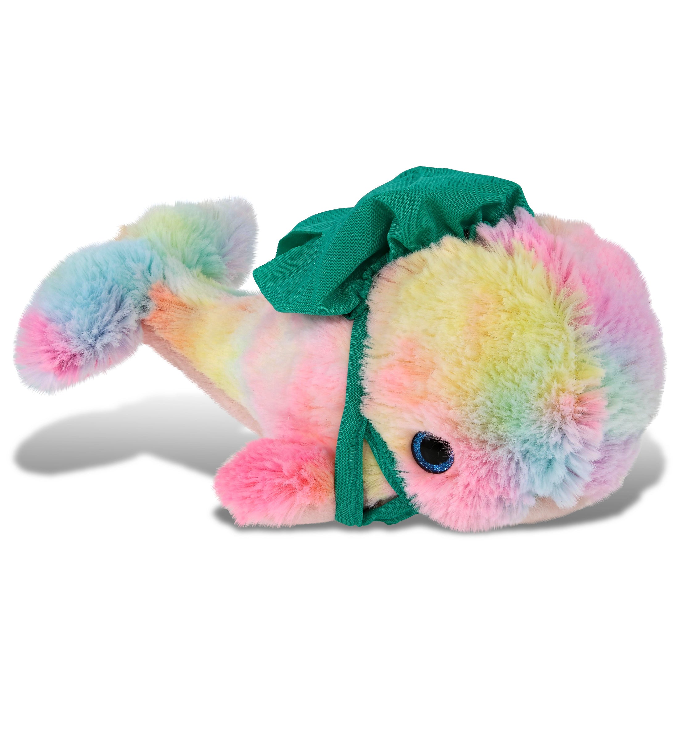PLUSH DOCTOR - SUPER-SOFT PLUSH - RAINBOW WHALE LARGE 9"