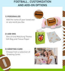 SUPER-SOFT PLUSH - PINK WHALE SMALL 7" WITH FOOTBALL PLUSH