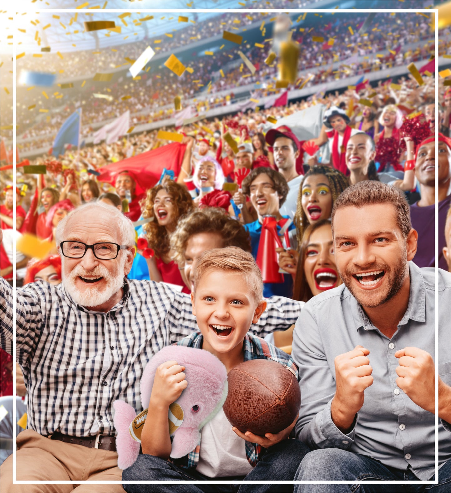 SUPER-SOFT PLUSH - PINK WHALE LARGE 13" WITH FOOTBALL PLUSH