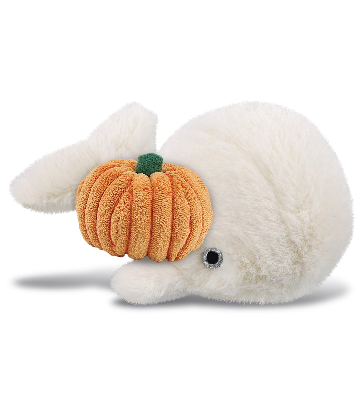 PLUSH PUMPKIN - SUPER-SOFT PLUSH - WHITE WHALE SMALL 7"