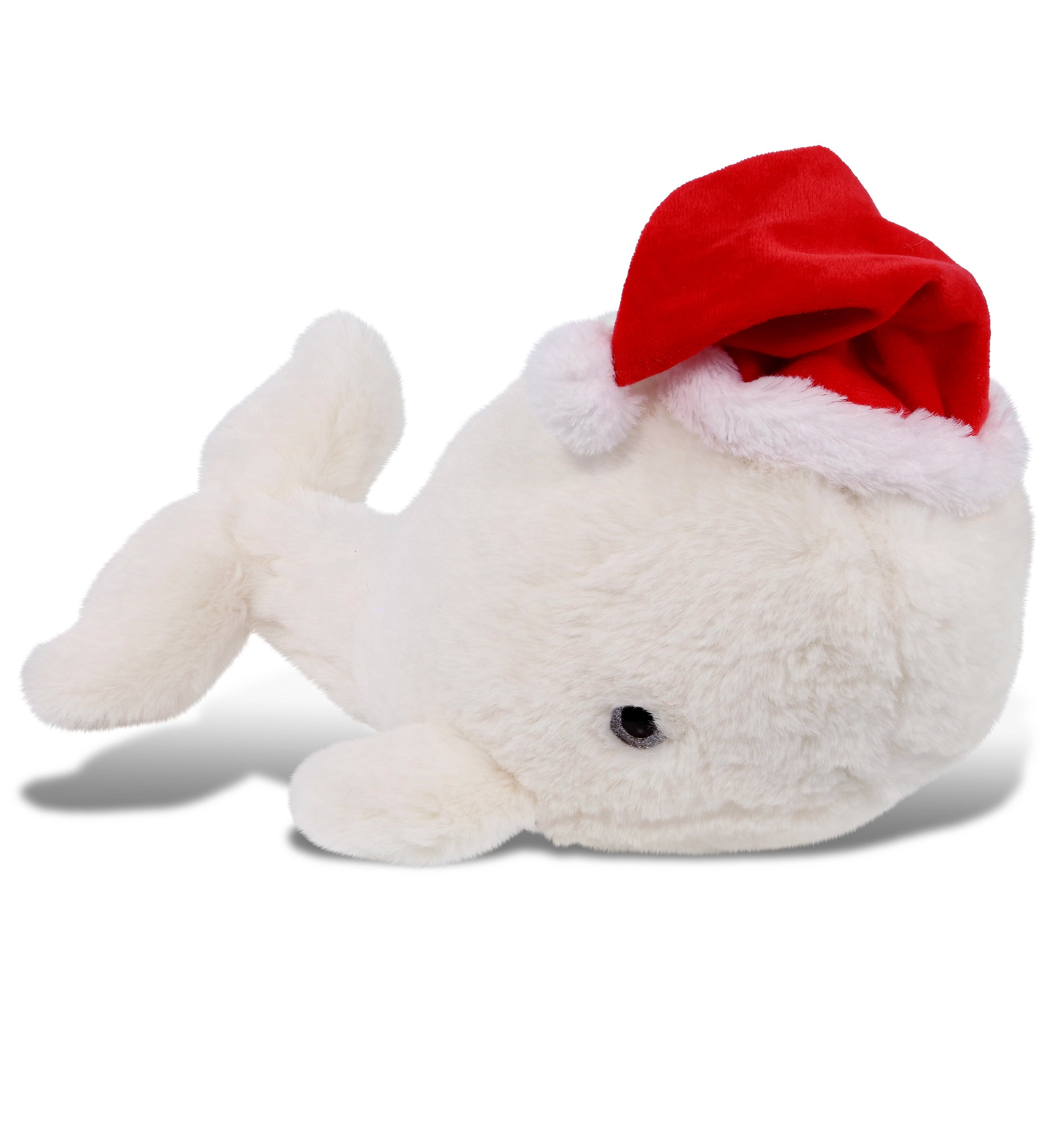 PLUSH SANTA - SUPER-SOFT PLUSH - WHITE WHALE SMALL 7"