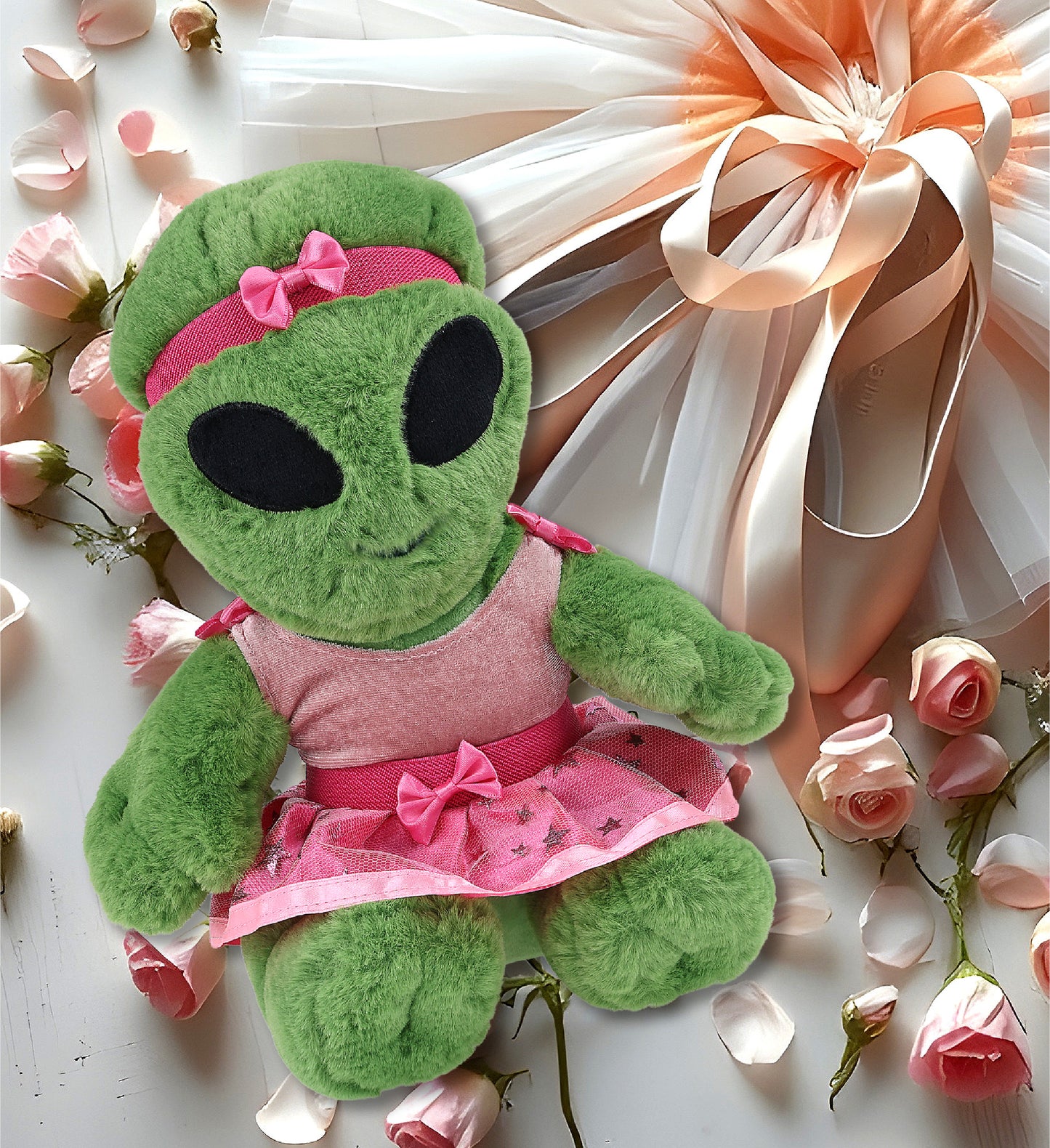 SUPER-SOFT PLUSH - ALIEN 11" BALLERINA