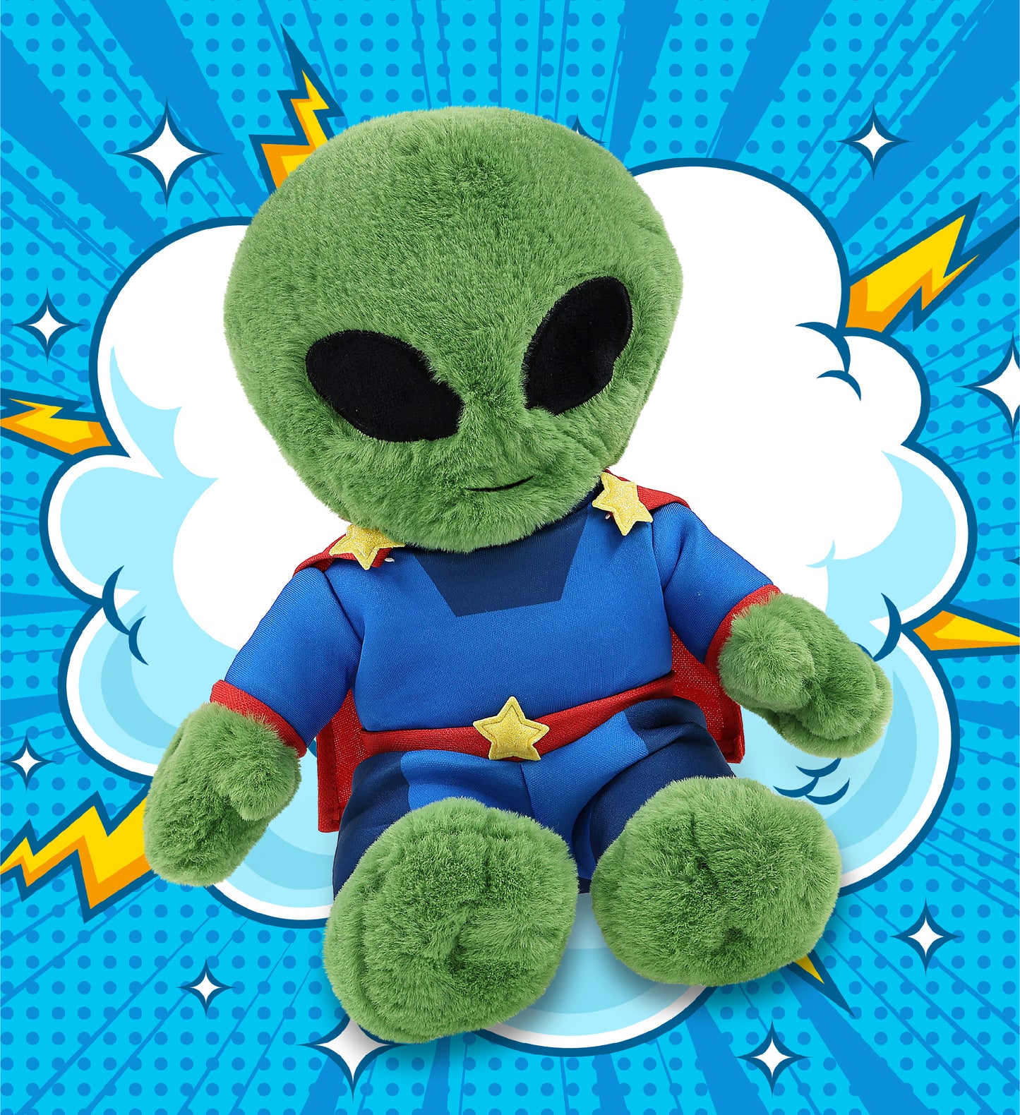 SUPER-SOFT PLUSH - ALIEN 11" SUPER HERO