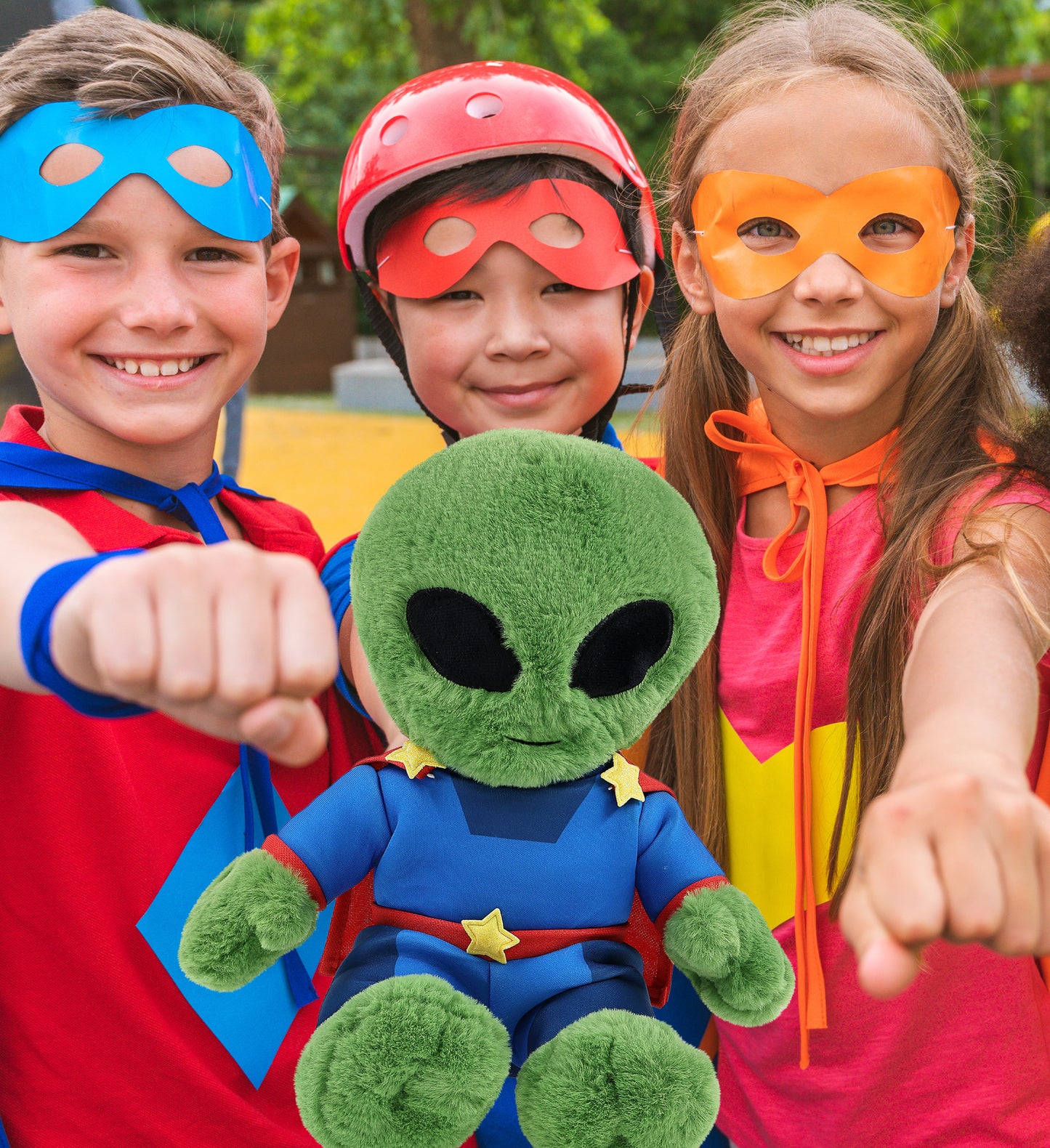 SUPER-SOFT PLUSH - ALIEN 11" SUPER HERO