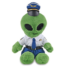 SUPER-SOFT PLUSH - ALIEN 11" WITH PILOT DRESS UP