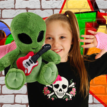 SUPER-SOFT PLUSH - ALIEN 11" WITH GUITAR ADD ON