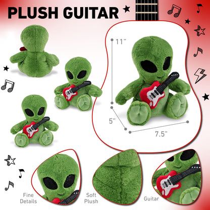 SUPER-SOFT PLUSH - ALIEN 11" WITH GUITAR ADD ON
