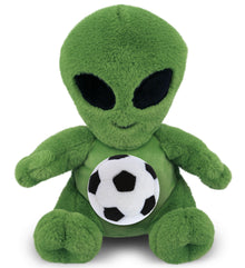 SUPER-SOFT PLUSH - ALIEN 11" WITH SOCCER PLUSH