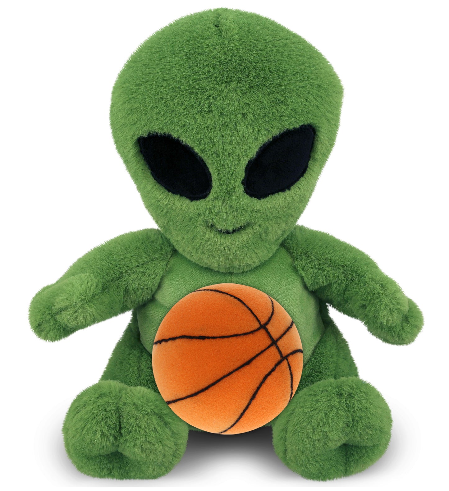 PLUSH BASKETBALL - SUPER-SOFT PLUSH - ALIEN 11"