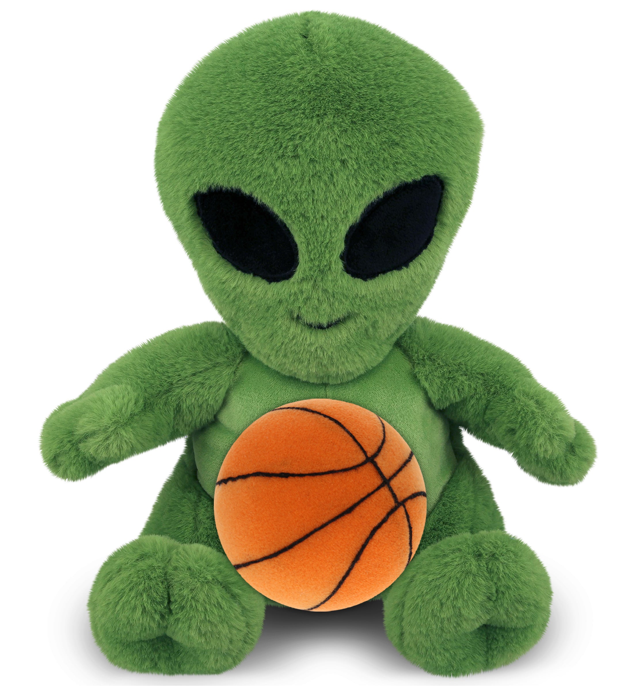 PLUSH BASKETBALL - SUPER-SOFT PLUSH - ALIEN 11"