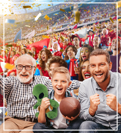 SUPER-SOFT PLUSH - ALIEN 11" WITH FOOTBALL PLUSH