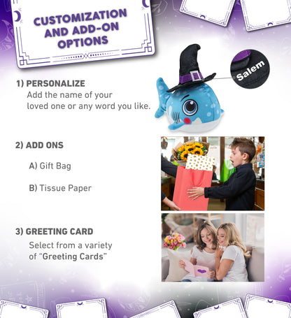 PLUSH BUDDIES - SHARK WITCH