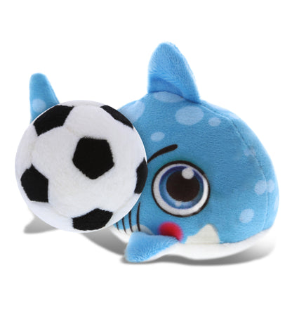 PLUSH BUDDIES - SHARK WITH SOCCER PLUSH