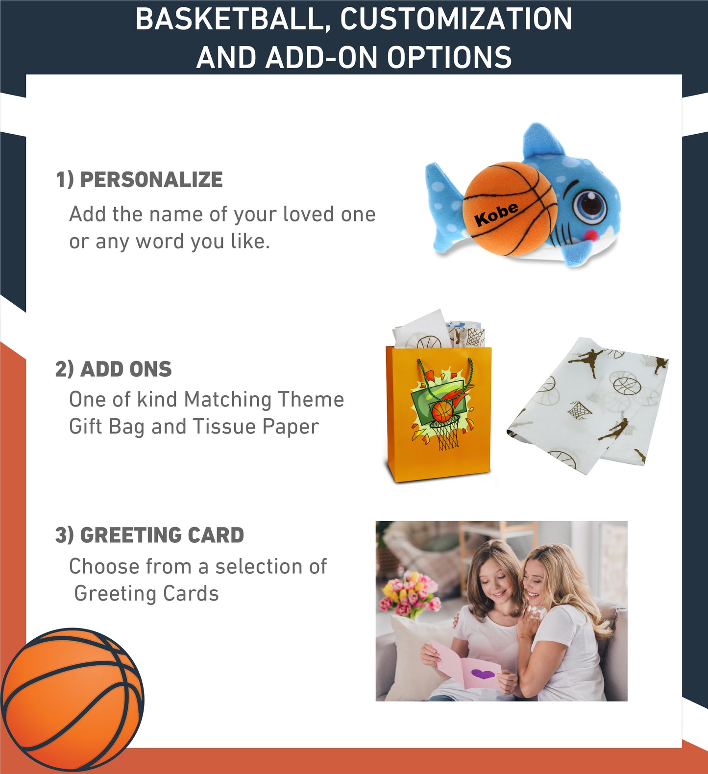 PLUSH BUDDIES - SHARK WITH BASKETBALL PLUSH