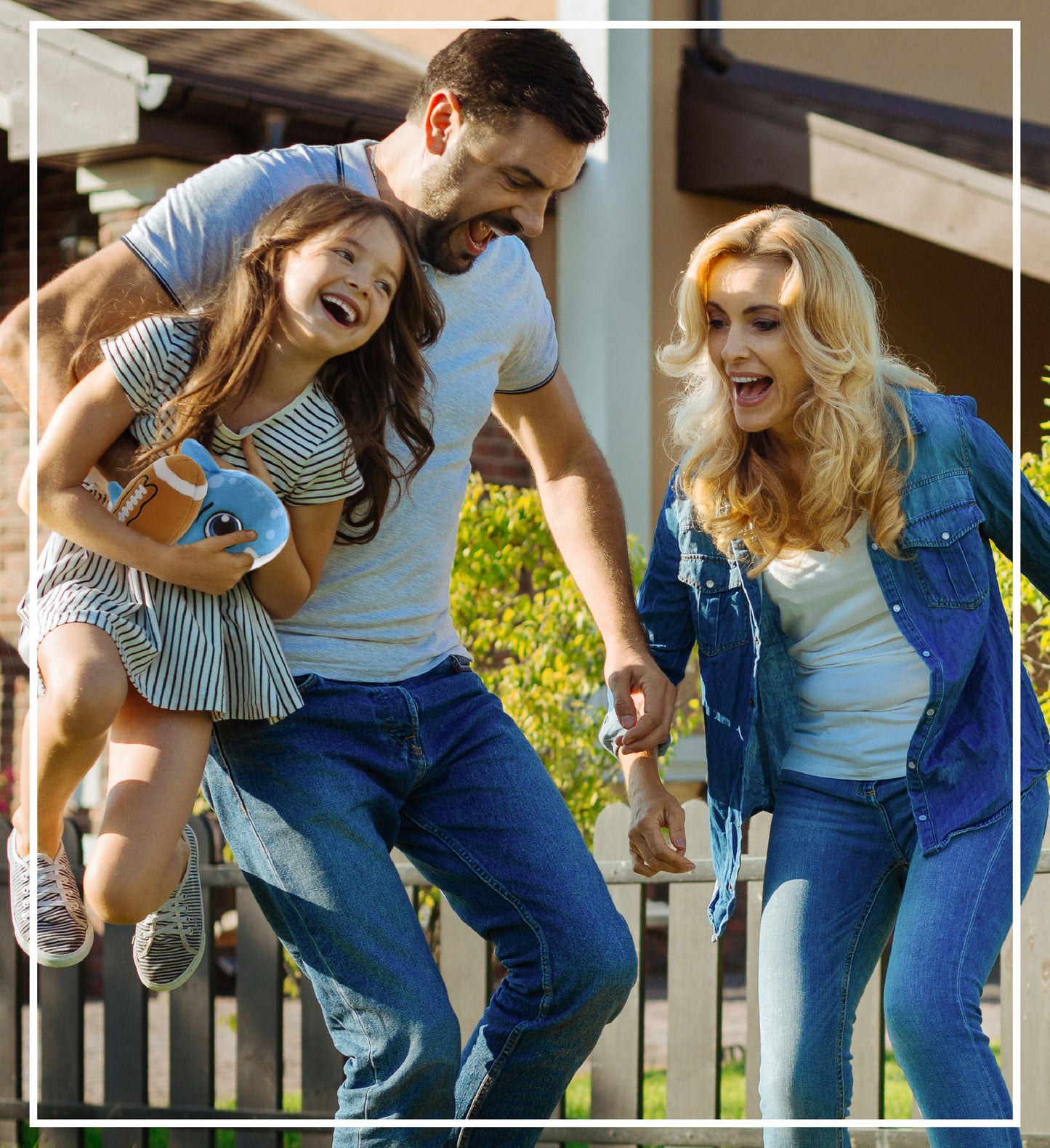 PLUSH BUDDIES - SHARK WITH FOOTBALL PLUSH