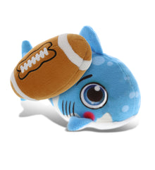 PLUSH BUDDIES - SHARK WITH FOOTBALL PLUSH