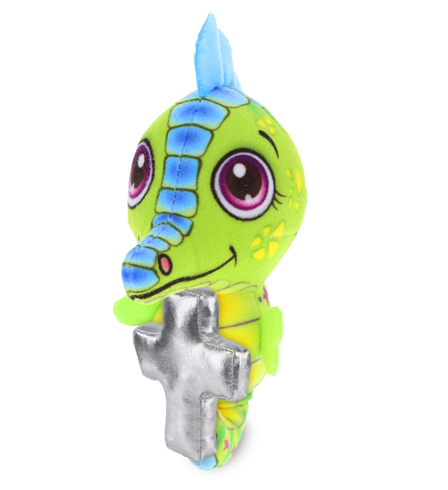 PLUSH CROSS - PLUSH BUDDIES - SEAHORSE