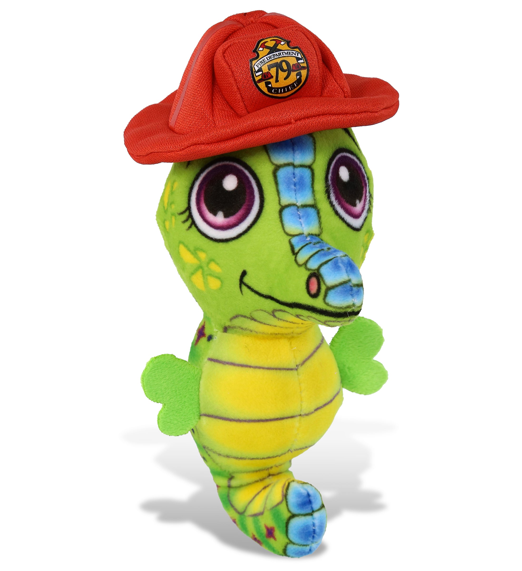 PLUSH FIREMAN - PLUSH BUDDIES - SEAHORSE