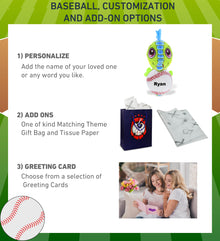 PLUSH BUDDIES - SEAHORSE WITH BASEBALL PLUSH