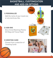 PLUSH BUDDIES - SEAHORSE WITH BASKETBALL PLUSH