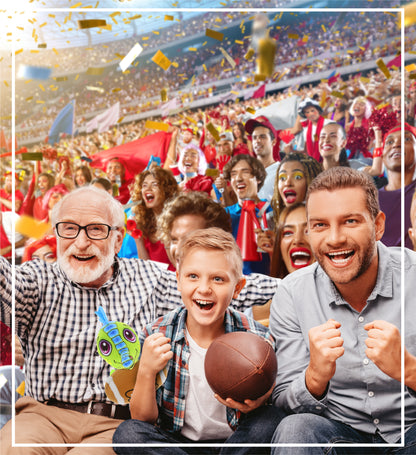 PLUSH BUDDIES - SEAHORSE WITH FOOTBALL PLUSH