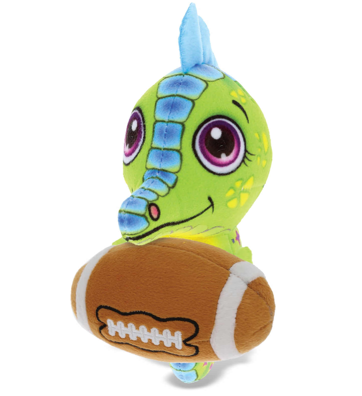PLUSH BUDDIES - SEAHORSE WITH FOOTBALL PLUSH