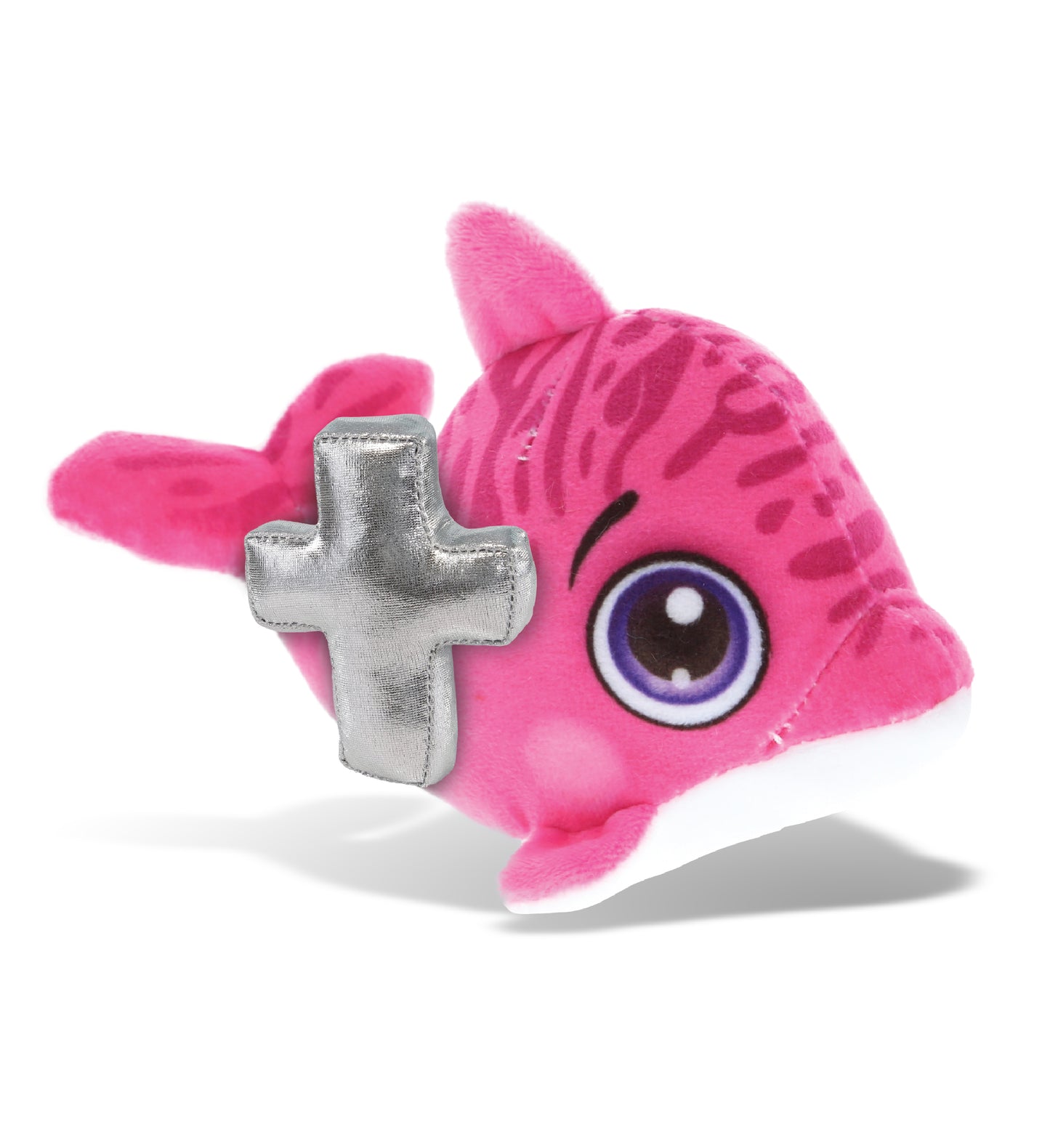 PLUSH CROSS - PLUSH BUDDIES - DOLPHIN