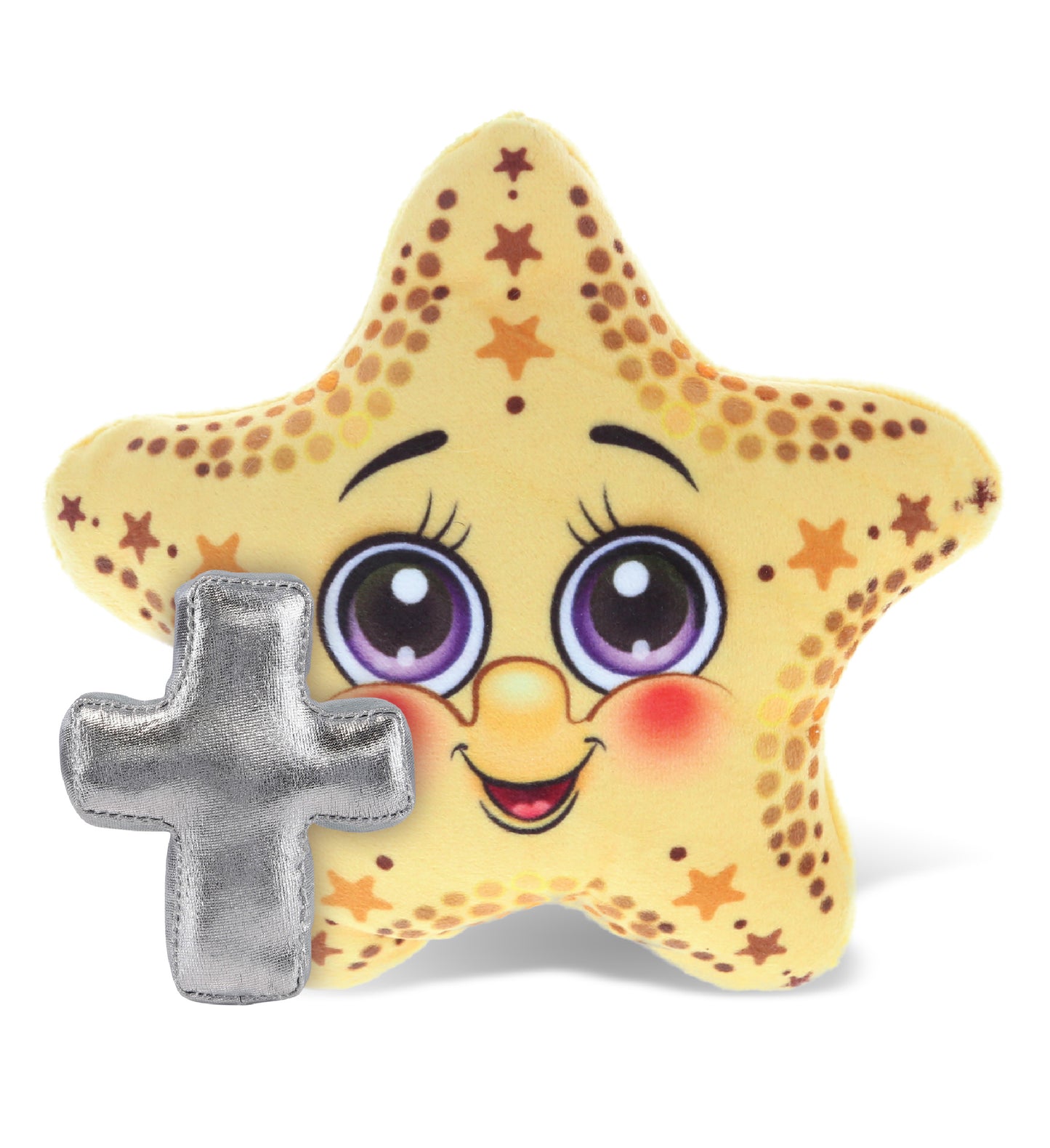 PLUSH CROSS - PLUSH BUDDIES - STARFISH