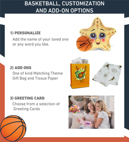 PLUSH BUDDIES - STARFISH WITH BASKETBALL PLUSH