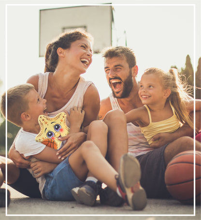 PLUSH BUDDIES - STARFISH WITH BASKETBALL PLUSH