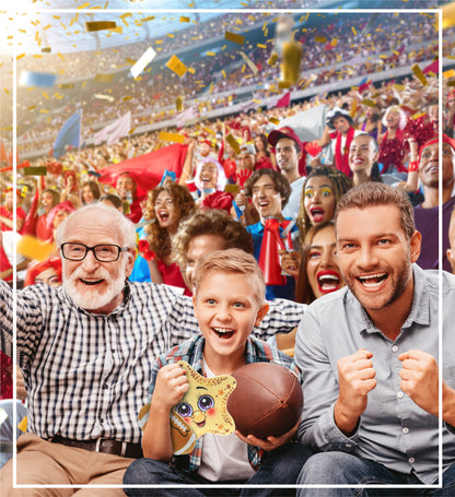 PLUSH BUDDIES - STARFISH WITH FOOTBALL PLUSH