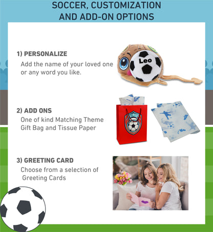 PLUSH BUDDIES - STINGRAY WITH SOCCER PLUSH