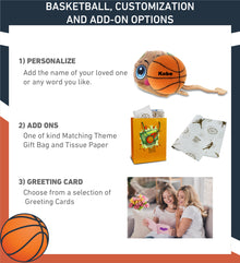 PLUSH BUDDIES - STINGRAY WITH BASKETBALL PLUSH